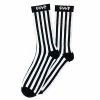 Chaussettes CULT Vertical Stripes Black / White