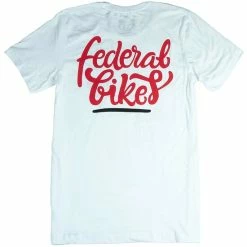 Tee Shirt FEDERAL Script Logo White