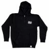 Sweat FEDERAL Script Capuche Zip Hood Black -Vélos électriques Soldes Sweat FEDERAL Script Capuche Zip Hood Black