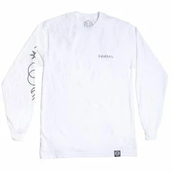 Tee Shirt FEDERAL Perrin Manches Longues White