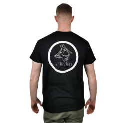 Tee Shirt LES TROIS ROUX Exocroux Black -Vélos électriques Soldes Tee Shirt LES TROIS ROUX Exocroux black