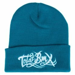 Total-BMX Bonnet TOTAL BMX Logo 5 Coloris -Vélos électriques Soldes bonnet total bmx logo teal