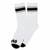 Chaussettes CULT Stripe White -Vélos électriques Soldes chaussettes cult stripes white
