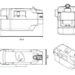 E-Bike Vision - EBV Batterie Compatible Panasonic 36 V Deluxe -Vélos électriques Soldes e bike vision batterie compatible panasonic 36v deluxe detail 1 3840x2160