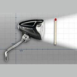 Phare B&M IQ2 Eyc 50 Lux Pour Vélo électrique - 160/42TS04991 -Vélos électriques Soldes phare bois et mueller eyc e bike phares 50 luxe 3840x2160