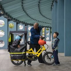 Tern - Storm Shield - Canopy/ Abri Enfant -Vélos électriques Soldes tern storm shield detail 4 3840x2160