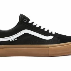 Chaussures VANS Skate Old Skool PRO Noir / Gum -Vélos électriques Soldes vans old skool noir gum