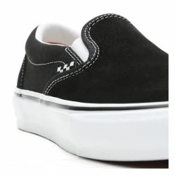 Chaussures VANS Skate Slip On PRO Black / White -Vélos électriques Soldes vans slip on skate pro Black White 4