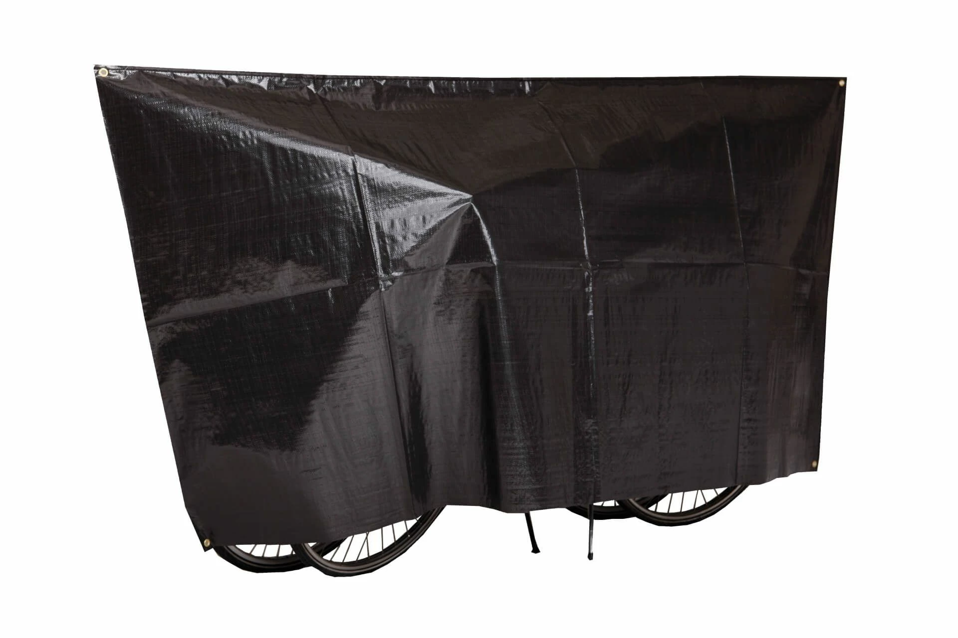 VK - Housse De Protection Pour Deux Vélos - Avec Oeillets & Cordelettes 6 VK - Housse De Protection Pour Deux Vélos - Avec Oeillets & Cordelettes – Image 4